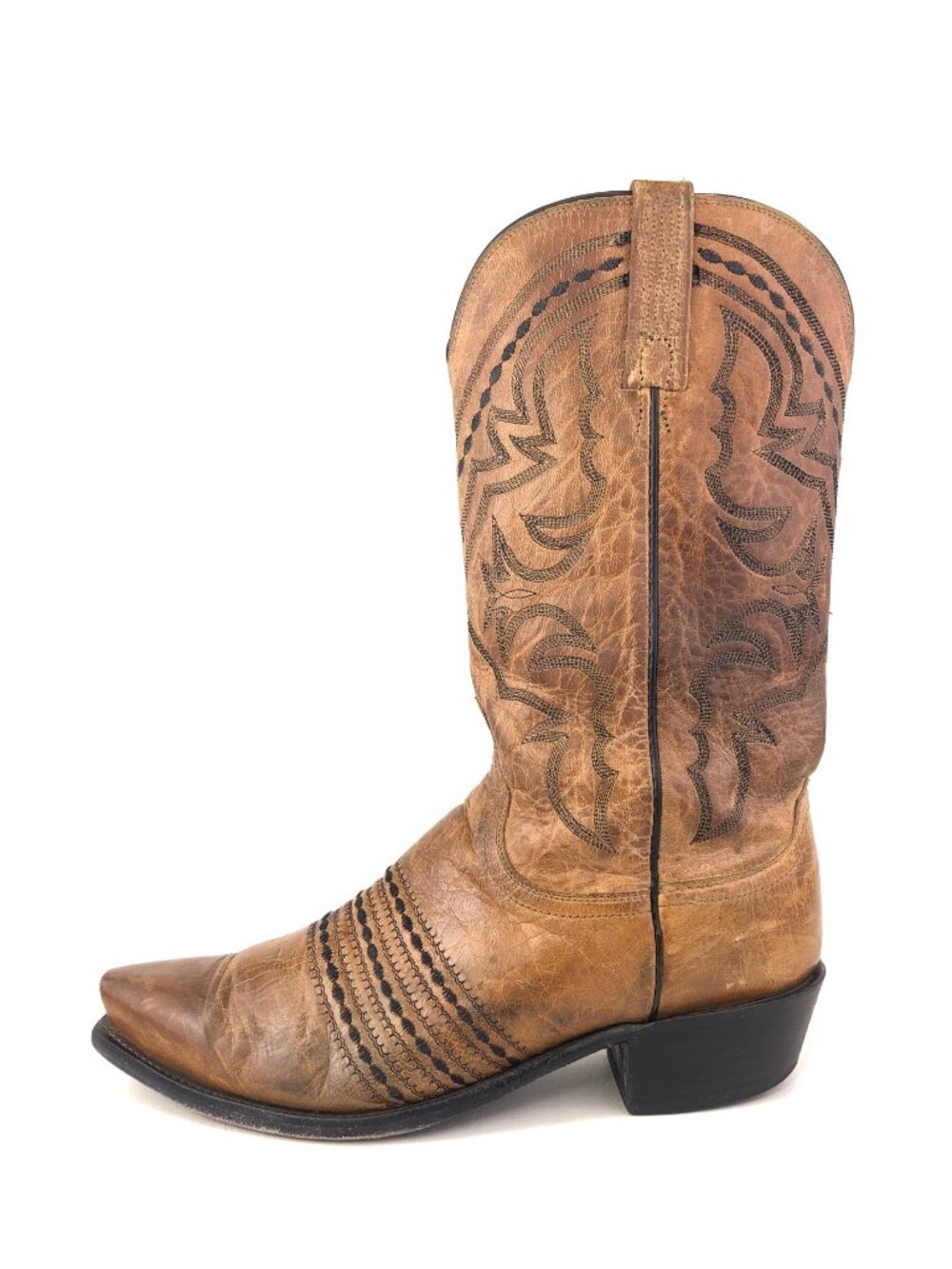 Lucchese Savannah Goat Leather Western Boots 8.5 EE
